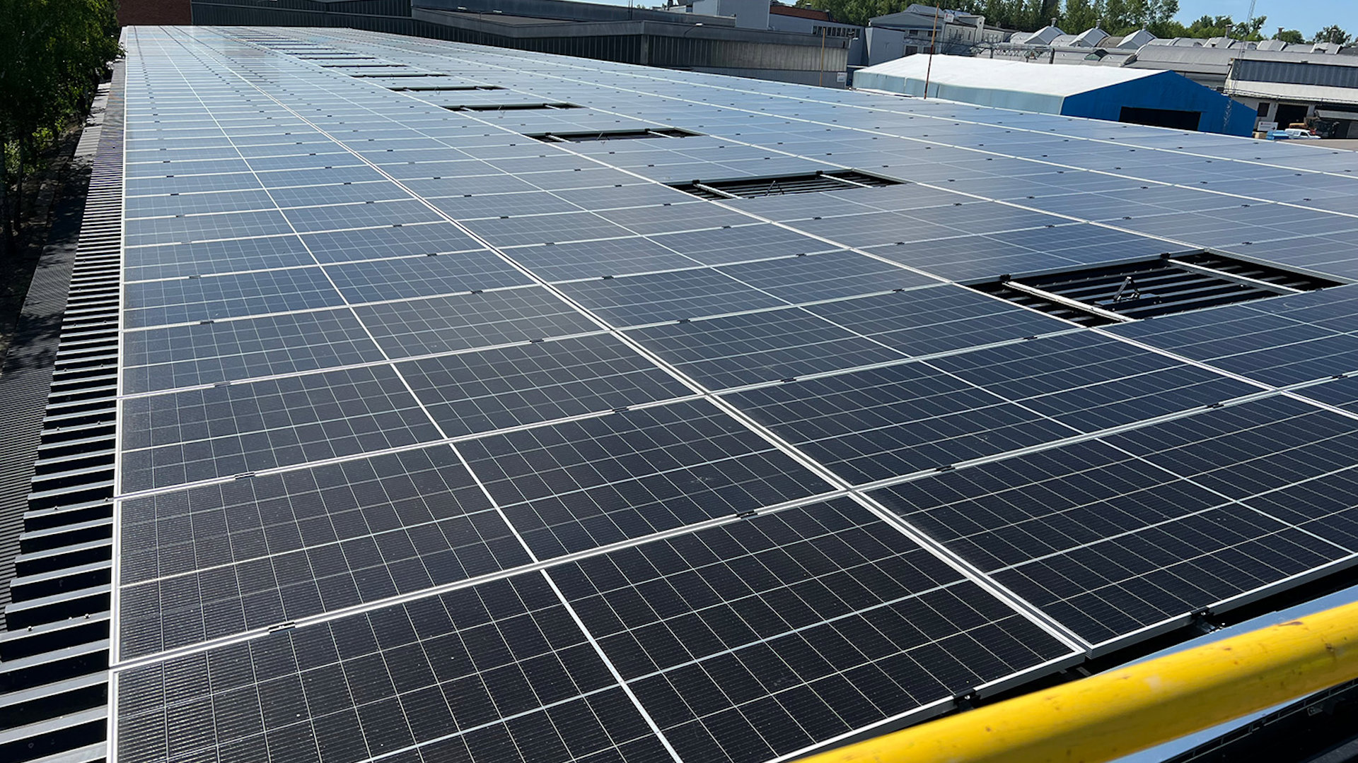 solar panels on a roof solar panels on a roof